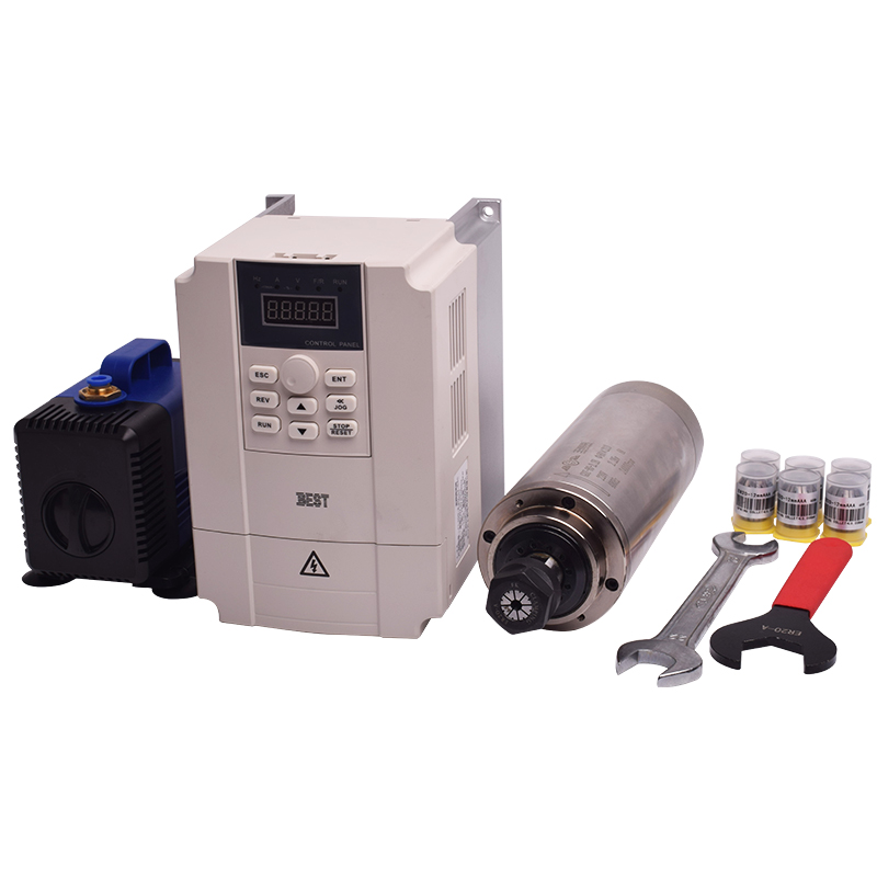 Broche GDZ haute vitesse et va - 2.2Kw Water Cooled Spindle Kit Vfd avis et prix